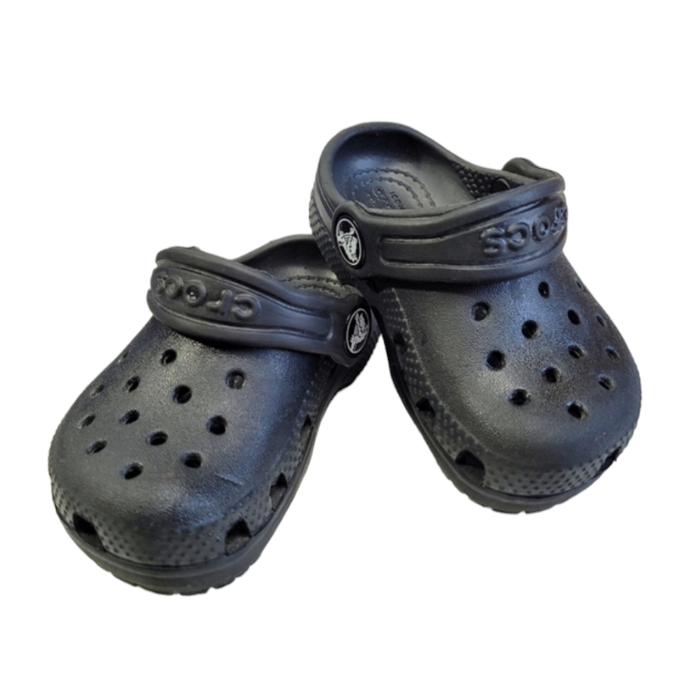 Crocs Classic Kids Clog for Toddlers Black Size 5